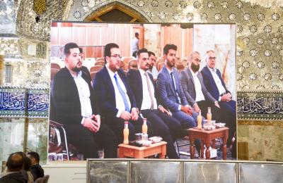 وفد من جمعية العميد يشارك بملتقى النجف الأشرف الثاني للإعلام الرقمي
