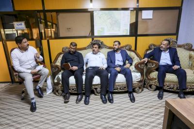 قسم شؤون المعارف والمكتبة المركزية في جامعة البصرة يبحثان تبادل الخبرات المشتركة والزيارات العلمية