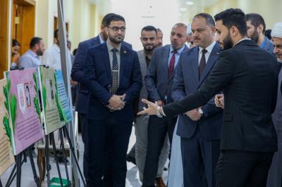 المجمع العلمي يشارك بإحياء المولد النبوي الشريف في جامعة الكفيل