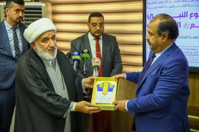 ضمن فعاليات أسبوع النبي الثقافي.. العتبة العباسية تحتفي بذكرى المولد النبوي في الجامعة العراقية