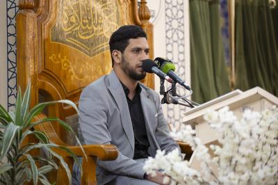 المجمع العلمي ينظّم محفل عرش التلاوة القرآني لوفد من واسط