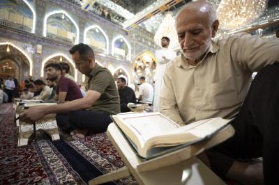 المجمع العلمي ينظّم محفل عرش التلاوة القرآني لوفد من واسط