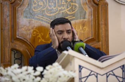 المجمع العلمي ينظّم محفل عرش التلاوة القرآني لوفد من واسط