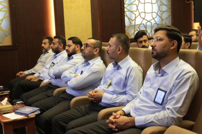 قسم الشؤون الفكرية يقيم دورة حول الصحة والسلامة المهنية لمنتسبي المكتبة