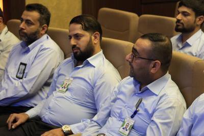 قسم الشؤون الفكرية يقيم دورة حول الصحة والسلامة المهنية لمنتسبي المكتبة