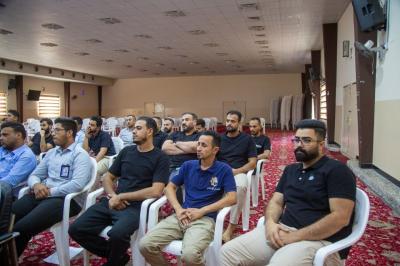 قسم العلاقات يقدّم ورشة للتعريف بالعتبة العبّاسية لأكثر من مئة منتسب