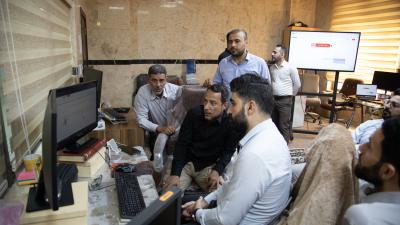 قسم الشؤون الفكرية والثقافية يقيم ورشة تدريبية حول برنامج (Adobe Acrobat)
