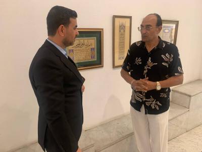 المجمع العلمي للقرآن الكريم يشارك في ملتقى القاهرة الدُّوَليّ لفن الخط