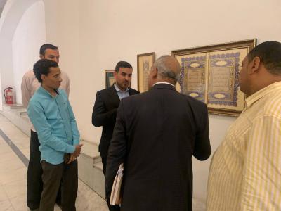 المجمع العلمي للقرآن الكريم يشارك في ملتقى القاهرة الدُّوَليّ لفن الخط