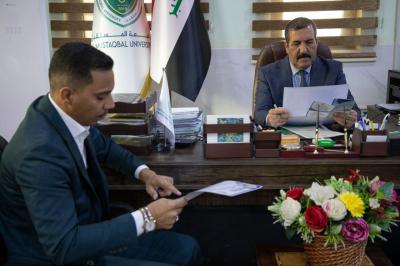 العتبة العباسية تباشر بتوزيع دعوات المشاركة الخاصة بمهرجان روح النبوة النسوي للجامعات العراقية