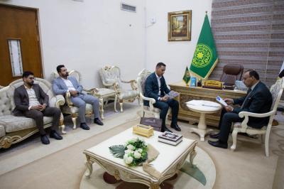العتبة العباسية تباشر بتوزيع دعوات المشاركة الخاصة بمهرجان روح النبوة النسوي للجامعات العراقية