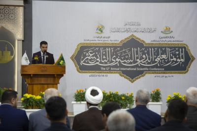 باحث يناقش بدراسة تحليلية المنهج الفلسفي في إثبات العقائد الإلهية في كلام الإمام الرضا (عليه السلام)