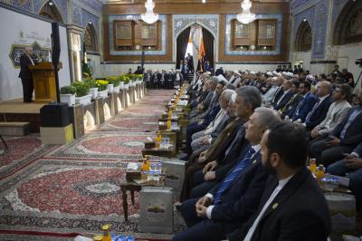 باحث يناقش بدراسة تحليلية المنهج الفلسفي في إثبات العقائد الإلهية في كلام الإمام الرضا (عليه السلام)