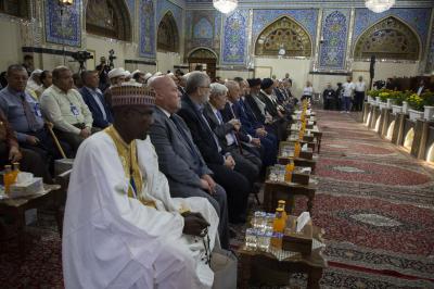 باحث يناقش بدراسة تحليلية المنهج الفلسفي في إثبات العقائد الإلهية في كلام الإمام الرضا (عليه السلام)