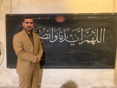 موفد المجمَع العلمي يُجري زيارة لمدرسة الخطّ العربي في القاهرة