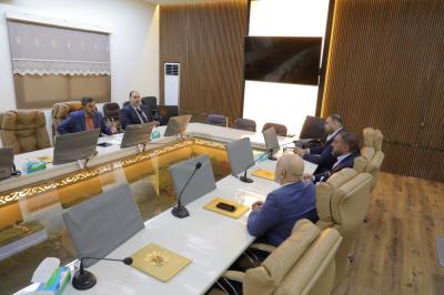  جامعة العميد ومستشفى الكفيل يبحثان سبل تعزيز الجانب التقني والطبي