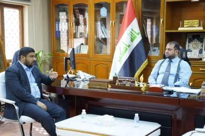 المجمَع العلمي وجامعة بابل يبحثان تنفيذ عددٍ من المشاريع القرآنية للطلبة