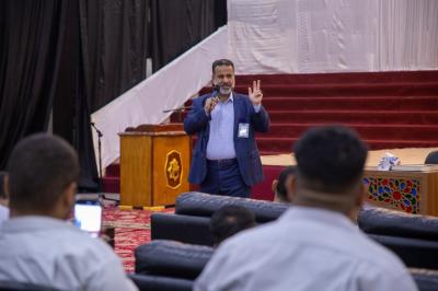 قسم العلاقات العامة يقيم ورشةً للتعريف بمشاريع العتبة العباسية المقدسة للمنتسبين الجدد