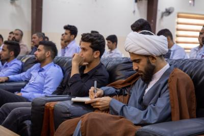 قسم العلاقات العامة يقيم ورشةً للتعريف بمشاريع العتبة العباسية المقدسة للمنتسبين الجدد
