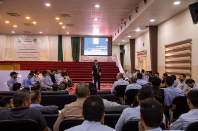 قسم العلاقات العامة يقيم ورشةً للتعريف بمشاريع العتبة العباسية المقدسة للمنتسبين الجدد
