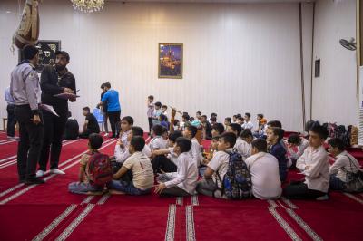 جمعية كشافة الكفيل تفتتح مخيم دورة الإمام علي بن الحسين (عليه السلام)