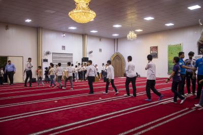 جمعية كشافة الكفيل تفتتح مخيم دورة الإمام علي بن الحسين (عليه السلام)