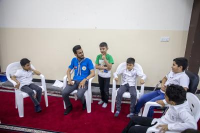 جمعية كشافة الكفيل تفتتح مخيم دورة الإمام علي بن الحسين (عليه السلام)