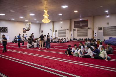 جمعية كشافة الكفيل تفتتح مخيم دورة الإمام علي بن الحسين (عليه السلام)