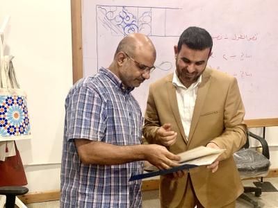 المجمع العلمي يقيم ورشة تدريبية حول فن الزخرفة في مصر