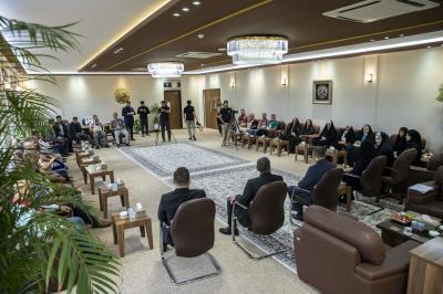 وفد جامعة الموصل يطلع على جامعة الكفيل والوسائل التعليمية المتبعة فيها
