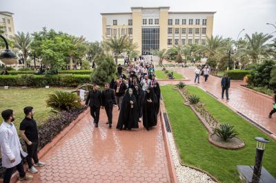 وفد جامعة الموصل يطلع على جامعة الكفيل والوسائل التعليمية المتبعة فيها