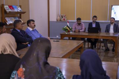 قسم الشؤون الفكرية يقيم ندوة تعريفية حول مشروعي البوابة العراقية والملف الاستنادي في جامعة النهرين