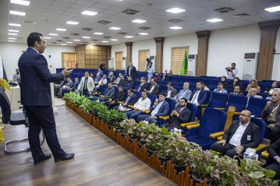 العتبة العبّاسية تنظّم ورشة حول السلامة المهنية للهيئات المستقلة في جامعة العميد