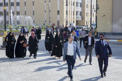 العتبة العباسية المقدسة تختتم ورشة السلامة المهنية للهيئات المستقلة