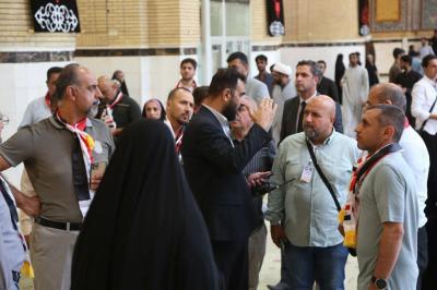 قسم العلاقات ينظم جولة لوفد جامعة الموصل على عدد من مشاريع العتبة العباسية المقدسة