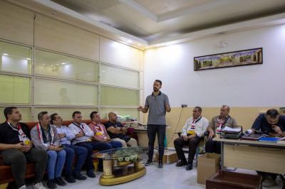 قسم العلاقات ينظم جولة لوفد جامعة الموصل على عدد من مشاريع العتبة العباسية المقدسة