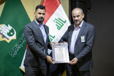 العتبة العباسية تنظم حفل تكريم الجامعات المشارِكة في مسابقة معارف التراث الفرقية الرمضانية