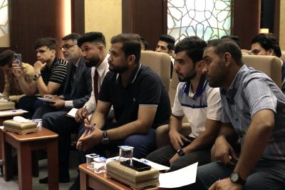 قسم الشؤون الفكرية يقيمُ ورشةً لطلبة من جامعة بابل حول صناعة المحتوى الهادف
