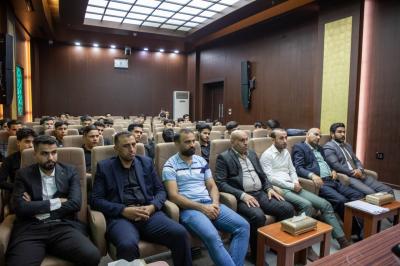 قسم العلاقات يستقبل وفداً طلابياً من واسط