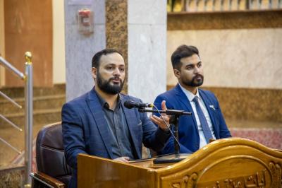 قسم العلاقات يستقبل وفداً طلابياً من واسط