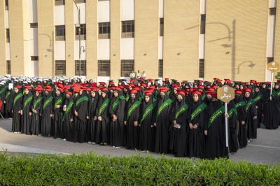 العتبة العباسية تطلق فعاليات الفترة المسائية لحفل التخرّج المركزي لطالبات الجامعات العراقية