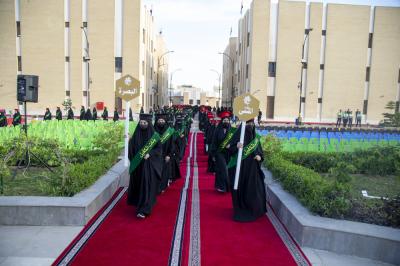 العتبة العباسية تطلق فعاليات الفترة المسائية لحفل التخرّج المركزي لطالبات الجامعات العراقية