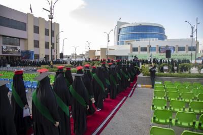 العتبة العباسية تطلق فعاليات الفترة المسائية لحفل التخرّج المركزي لطالبات الجامعات العراقية