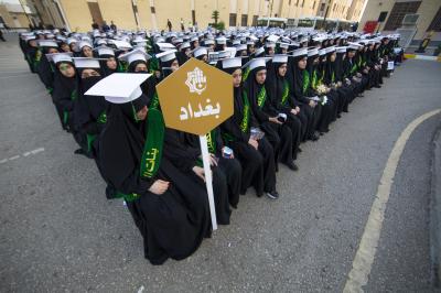 العتبة العباسية تطلق فعاليات الفترة المسائية لحفل التخرّج المركزي لطالبات الجامعات العراقية