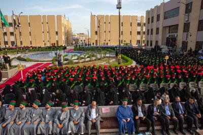 العتبة العباسية تطلق فعاليات الفترة المسائية لحفل التخرّج المركزي لطالبات الجامعات العراقية