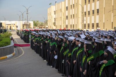 العتبة العباسية تطلق فعاليات الفترة المسائية لحفل التخرّج المركزي لطالبات الجامعات العراقية