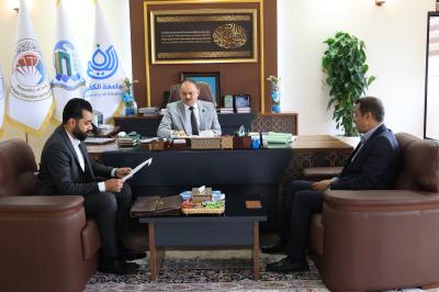 العتبة العباسية تقدم دعوة لجامعة الكفيل للمشاركة في حفل التخرّج المركزي للطلبة
