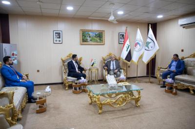العتبة العباسية تقدّم دعوة لجامعة البصرة للنفط والغاز للمشاركة في حفل تخرّج الطلبة