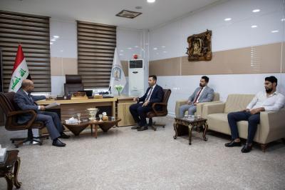 العتبة العباسية المقدسة تقدّم دعوة لجامعة العين للمشاركة في حفل تخرّج الطلبة