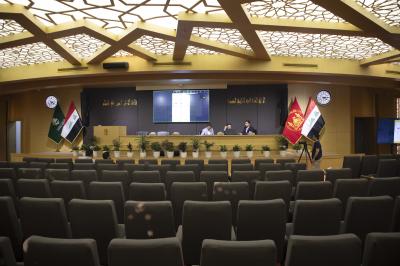 قسم العلاقات يعقد اجتماعًا مع مديري الأنشطة الطلابية لبيان فقرات حفل تخرّج الطلبة